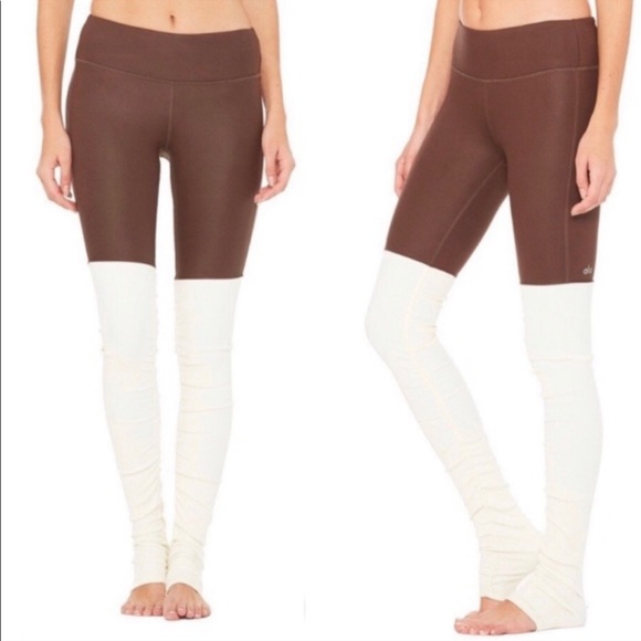 ALO Yoga Pants - Alo Yoga Goddess Knit Leggings Sz Small